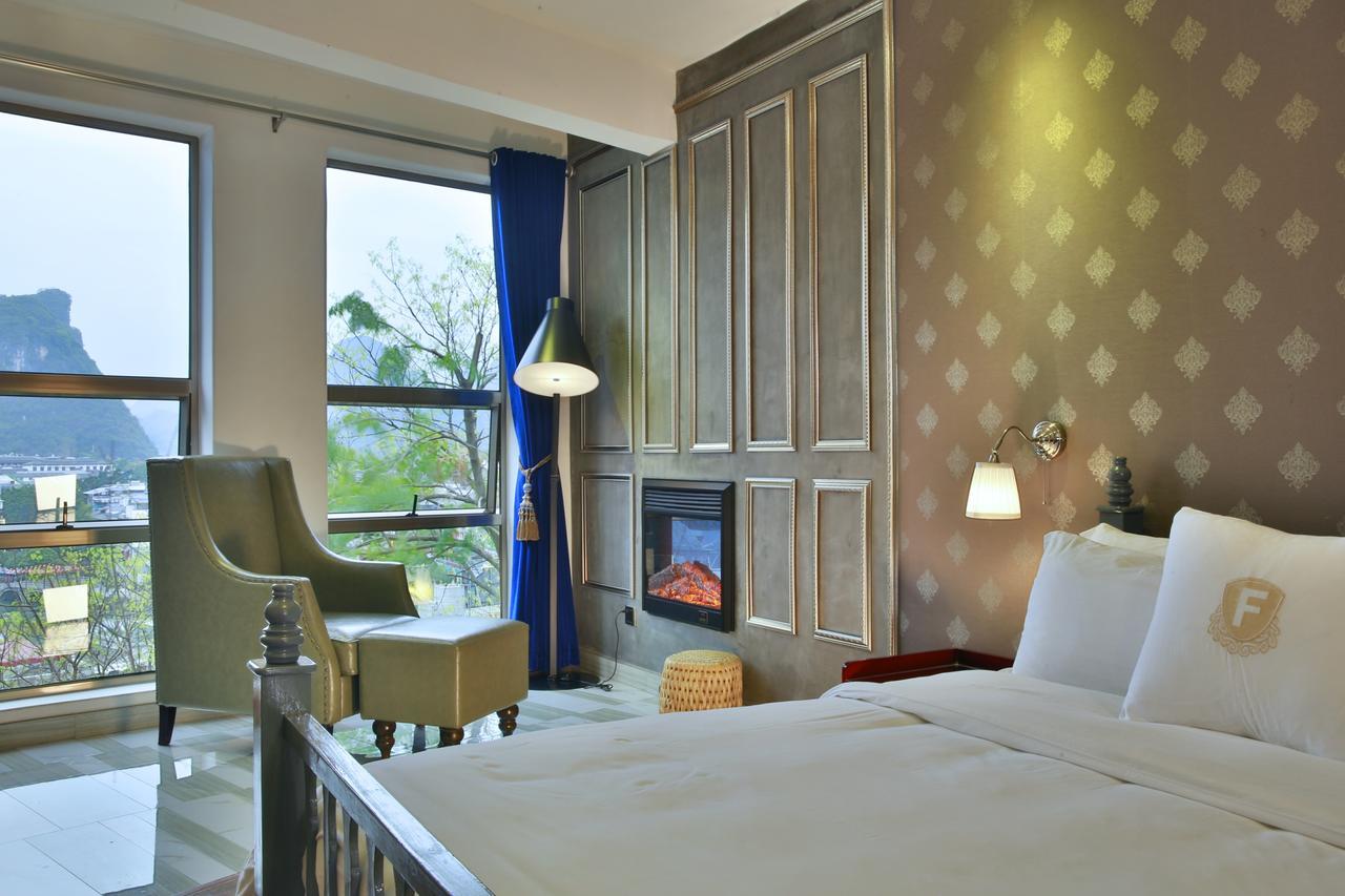 Fanli Hotel Yangshuo West Street Guilin Eksteriør billede