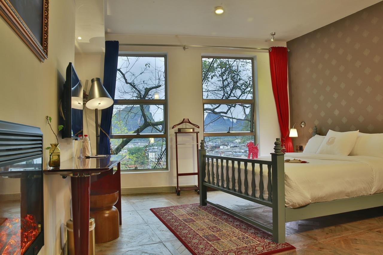 Fanli Hotel Yangshuo West Street Guilin Eksteriør billede