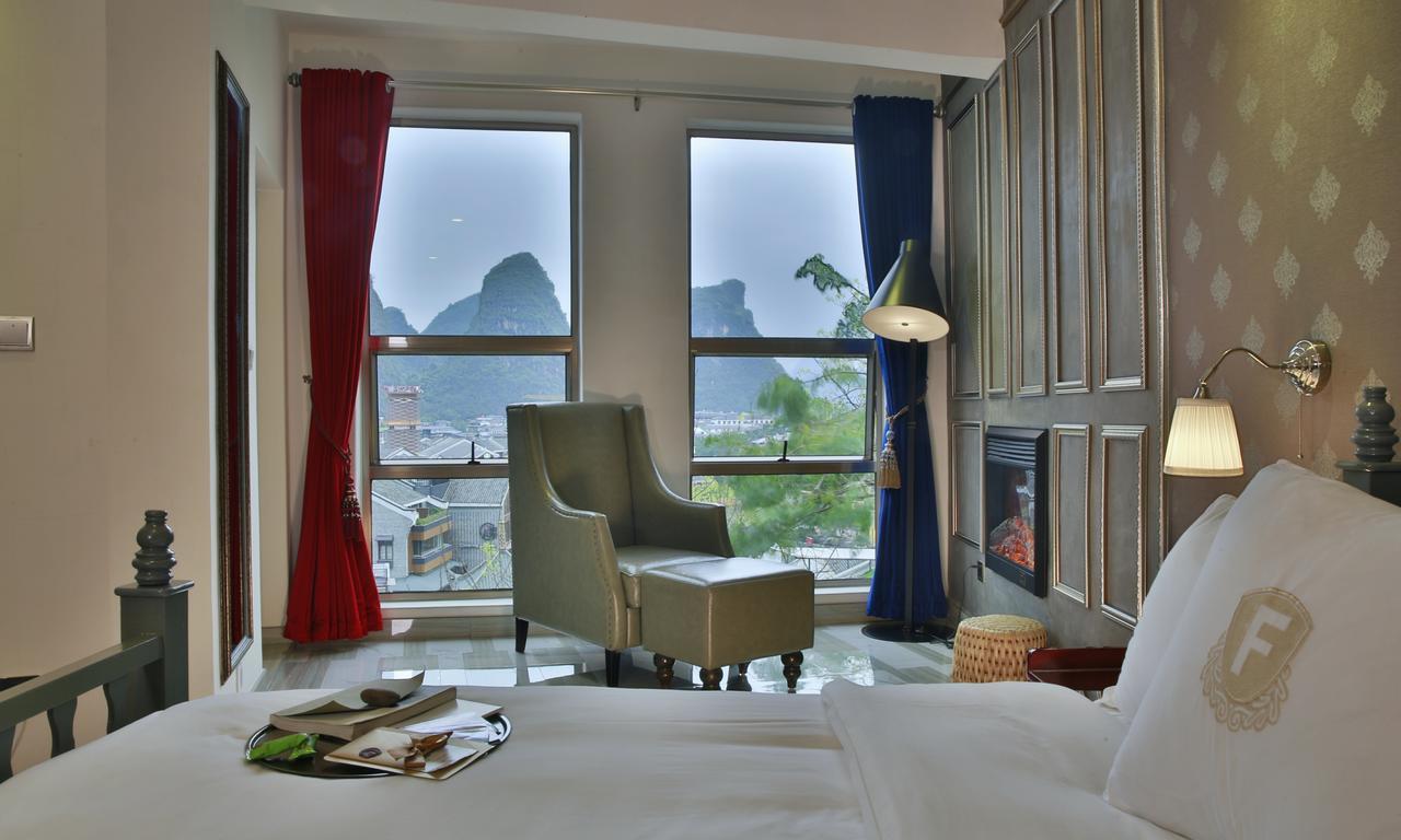 Fanli Hotel Yangshuo West Street Guilin Eksteriør billede